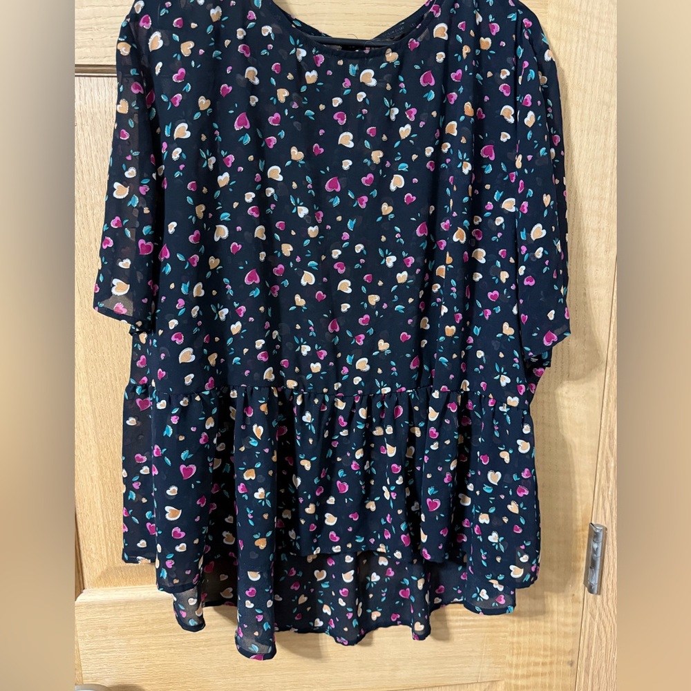 Floral Print Women's Top